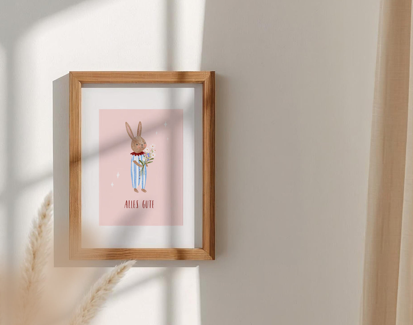 Karte Alles Gute Hase (Postkarte A6)