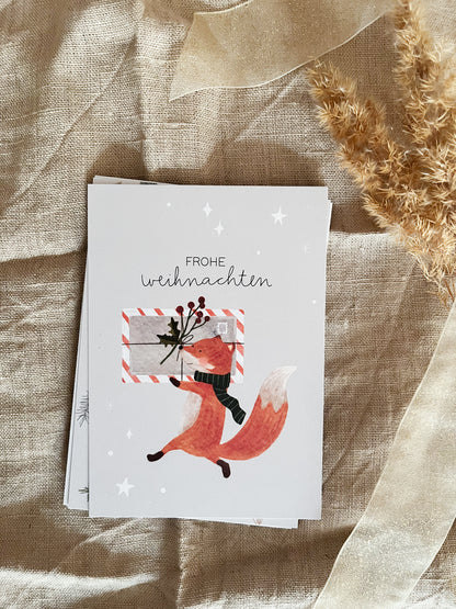 Weihnachtskarten Set / 6er Kartenset