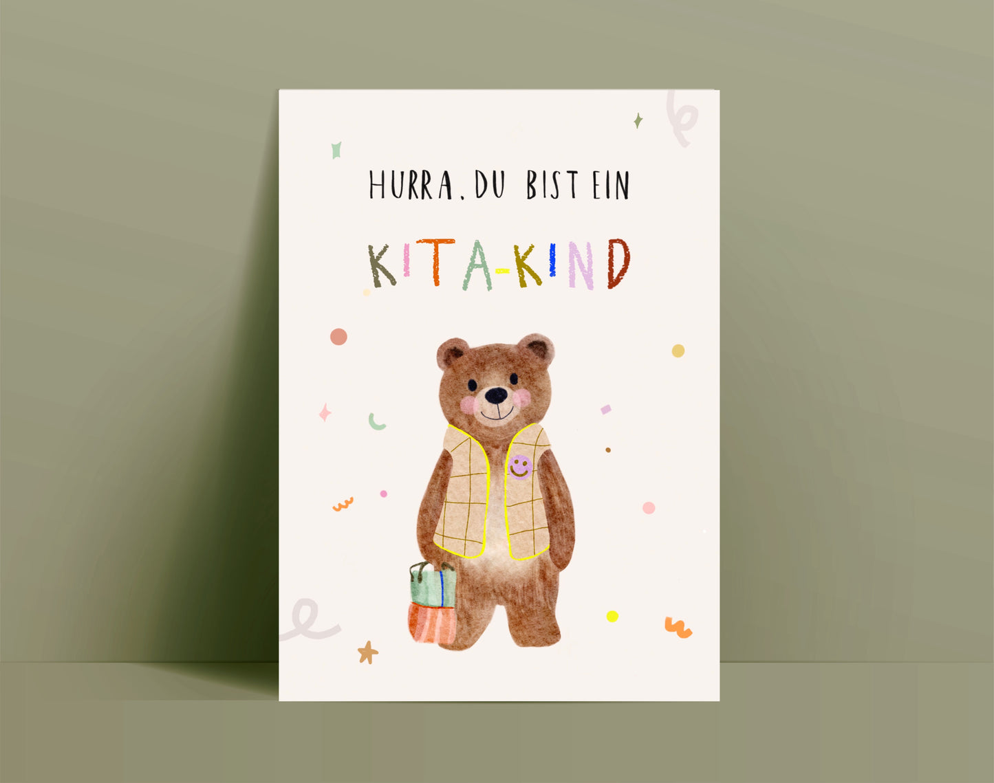 Karte Kita-Kind (Postkarte A6)