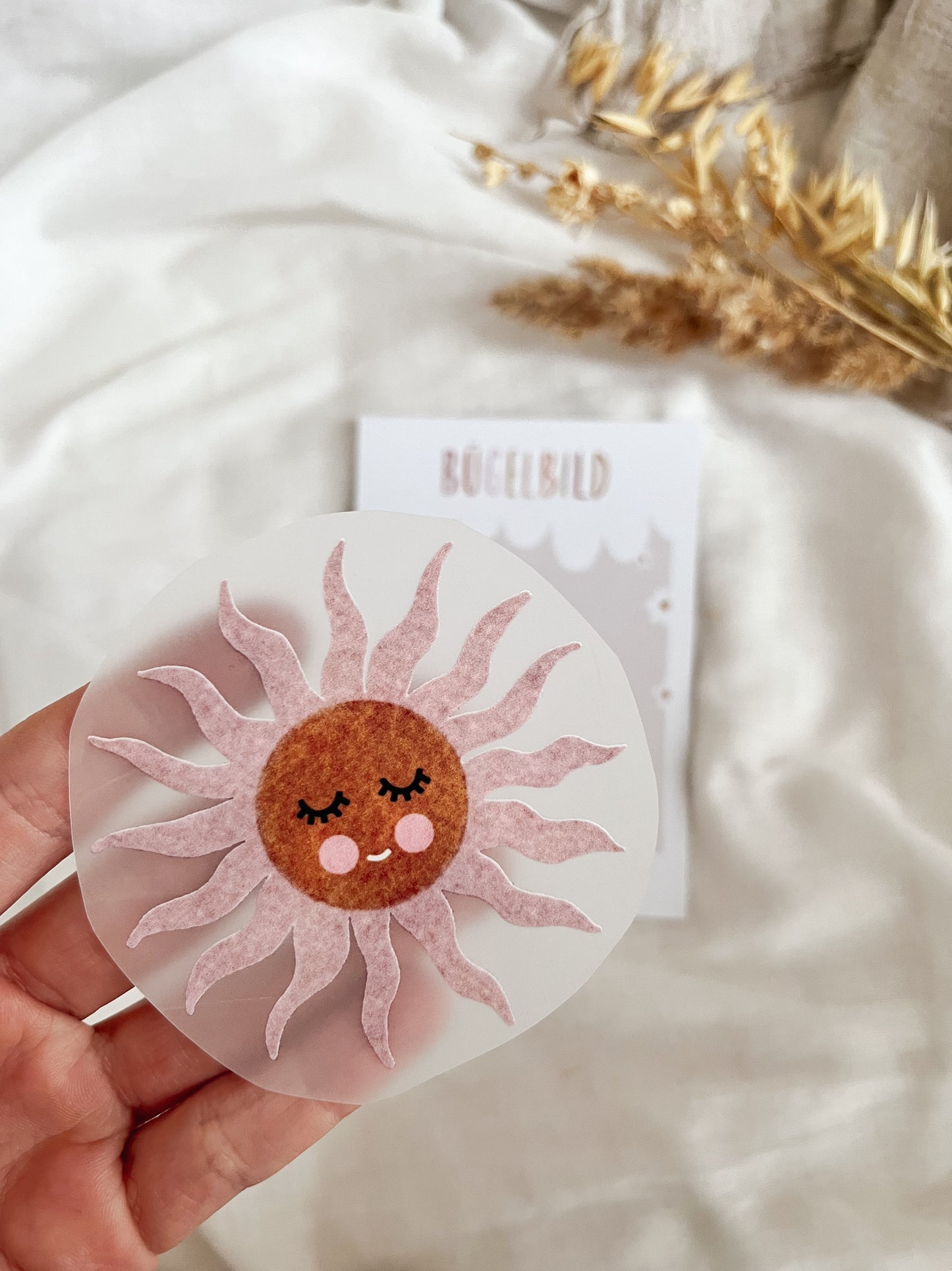 Bügelbild Sonne – Tarot & Astrologie Patch zum Aufbügeln