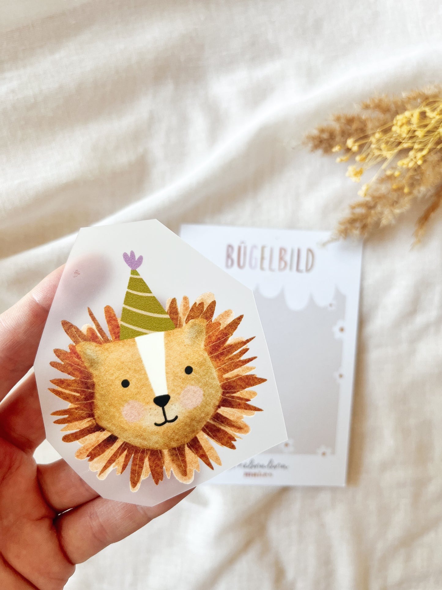 Bügelbild Löwe – Patch zum Aufbügeln