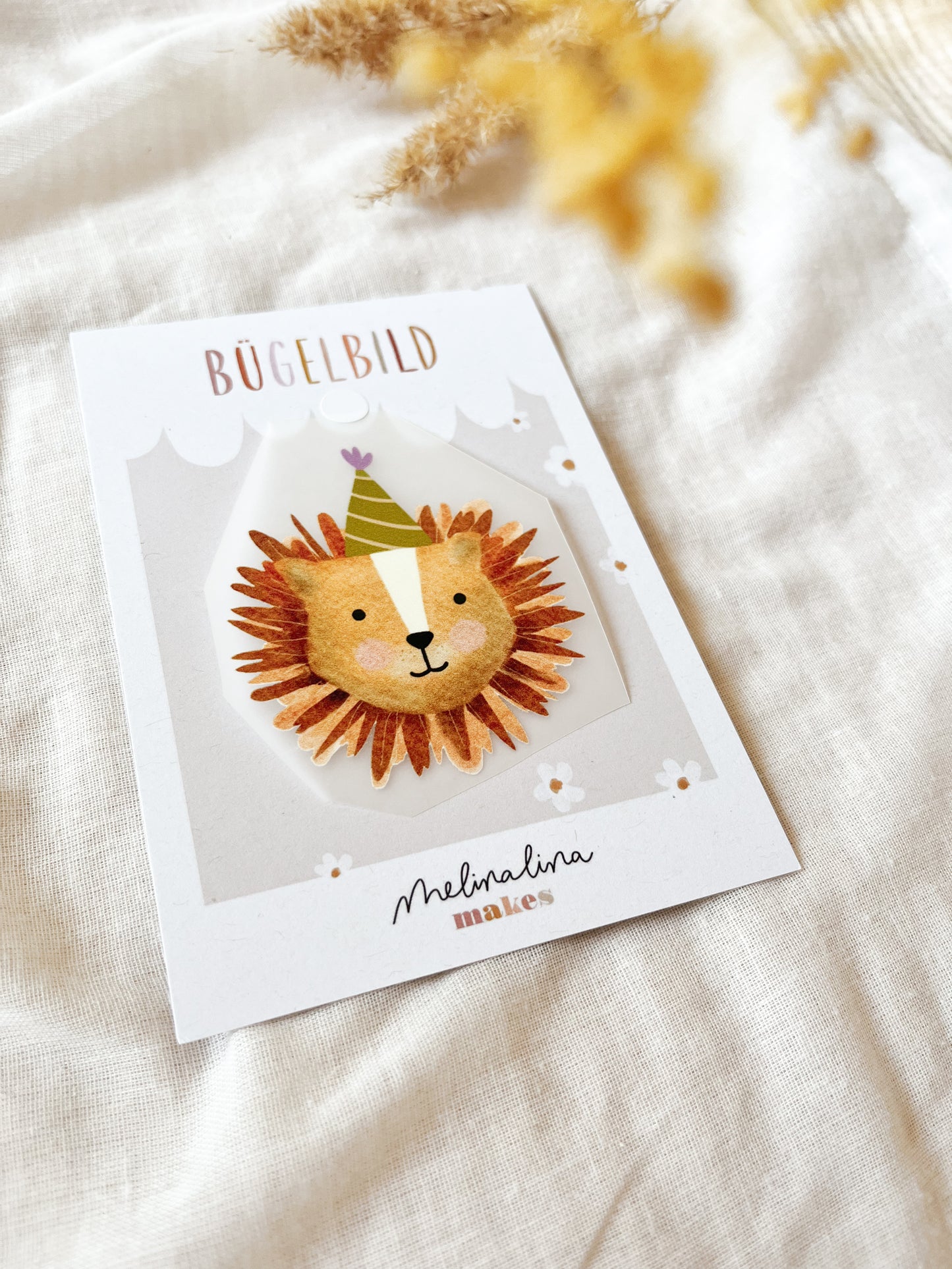 Bügelbild Löwe – Patch zum Aufbügeln