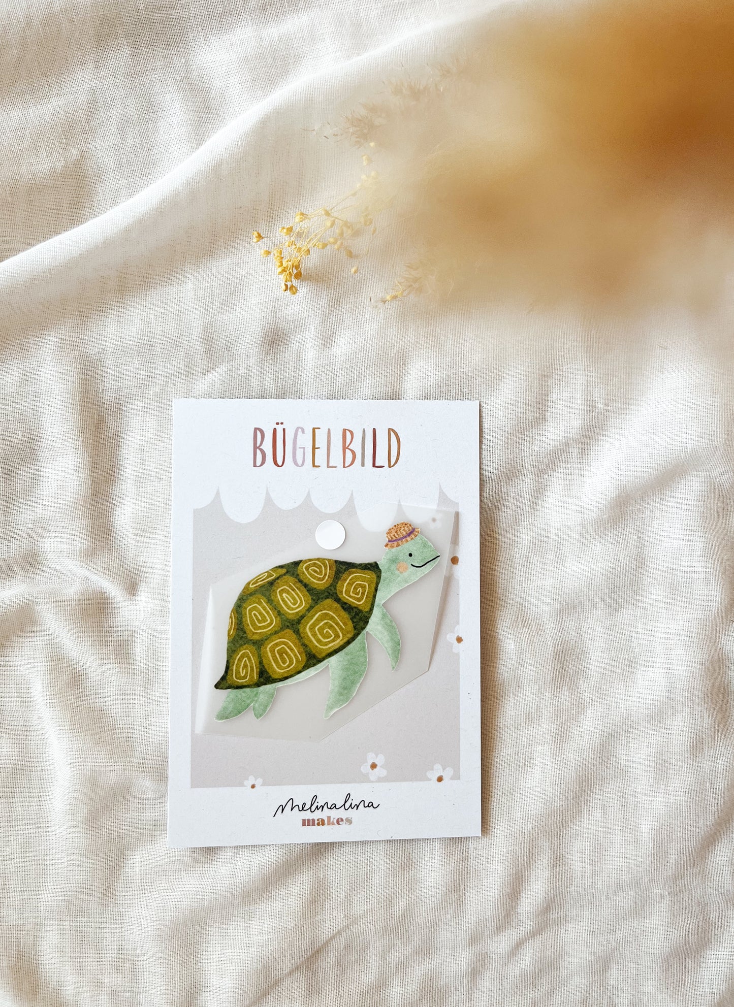 Bügelbild Schildkröte Bügelpatch zum Aufbügeln