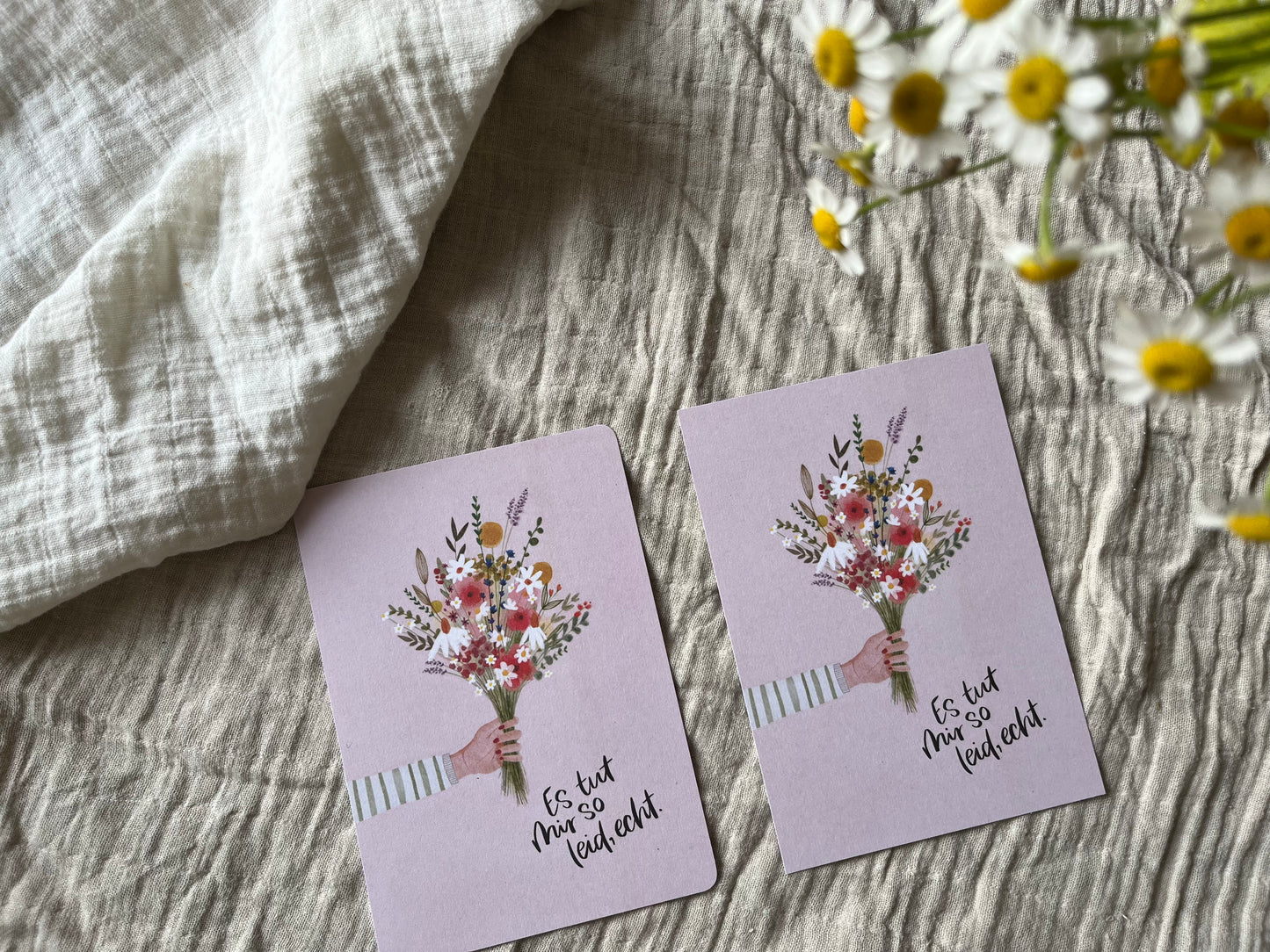 Karte Entschuldigung Es tut mir leid (Postkarte A6)