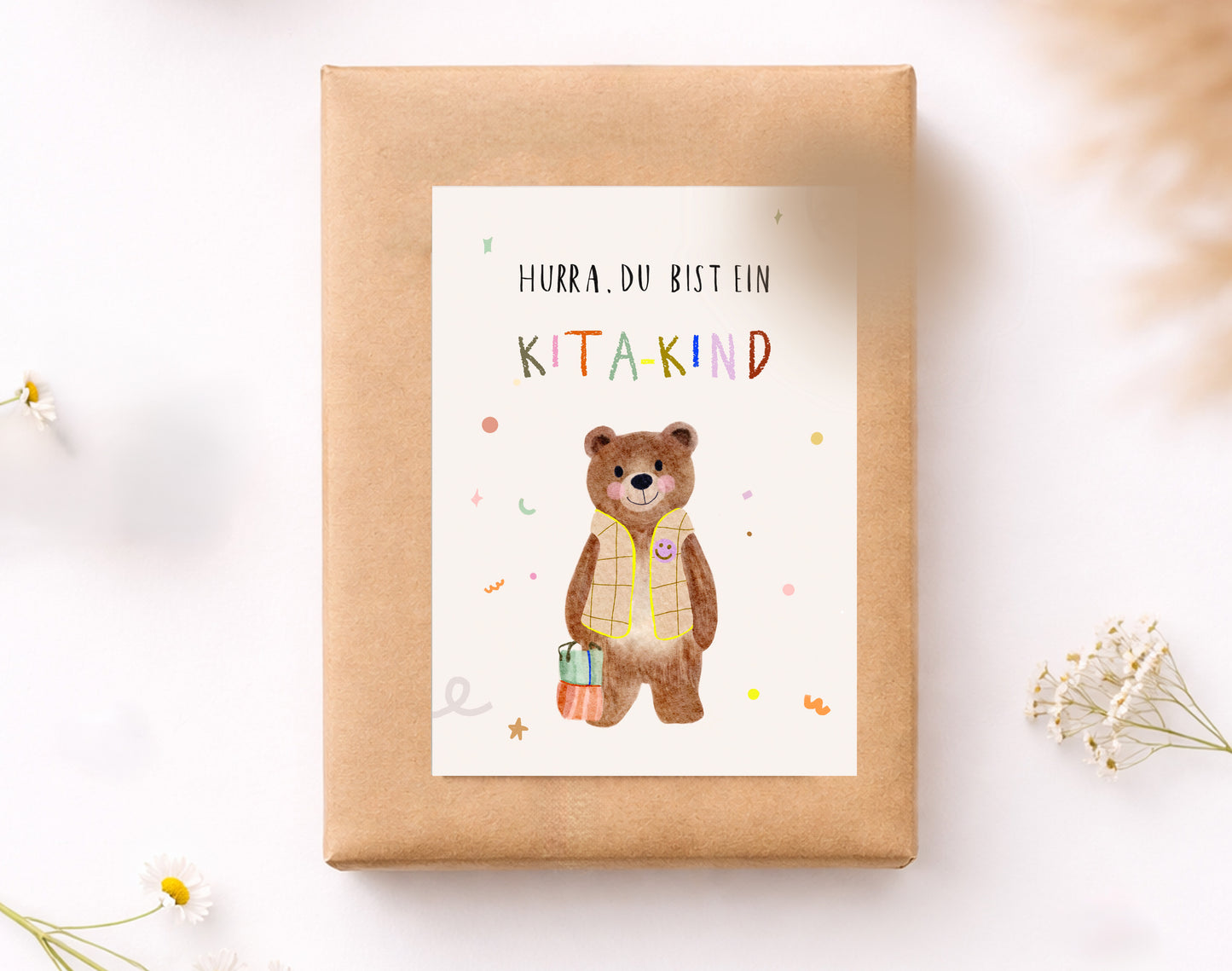 Karte Kita-Kind (Postkarte A6)