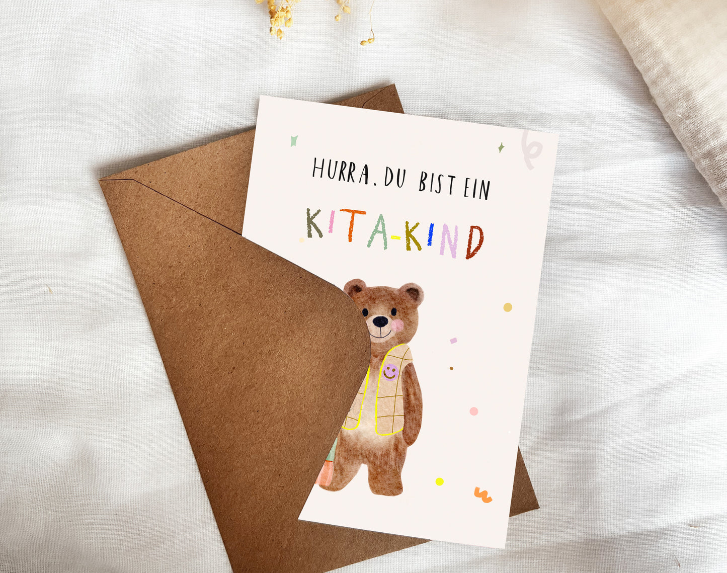 Karte Kita-Kind (Postkarte A6)