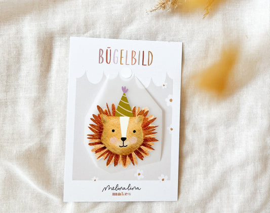 Bügelbild Löwe – Patch zum Aufbügeln