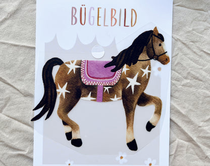 Bügelbild Pferd /  Bügelpatch zum Aufbügeln