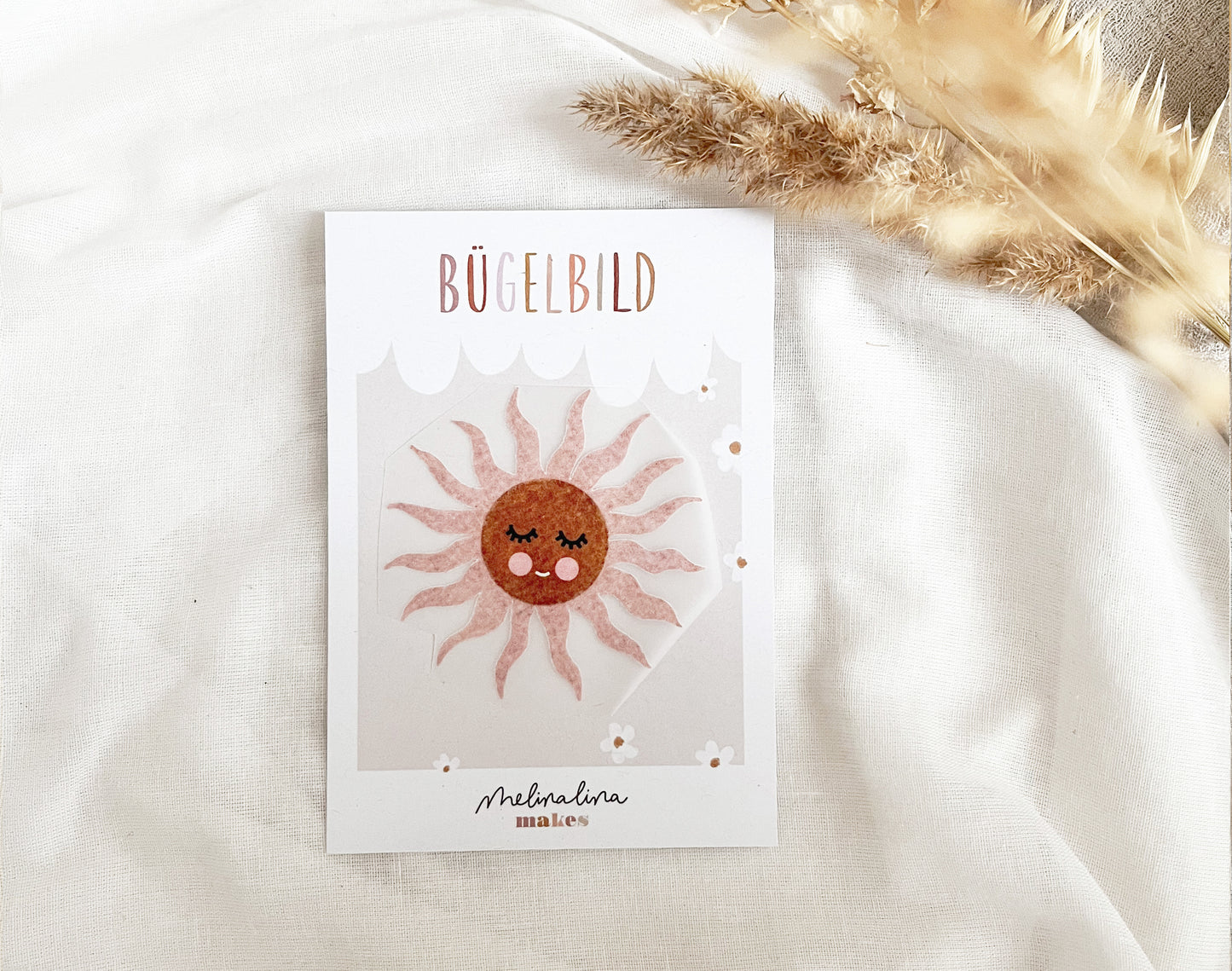 Bügelbild Sonne – Tarot & Astrologie Patch zum Aufbügeln