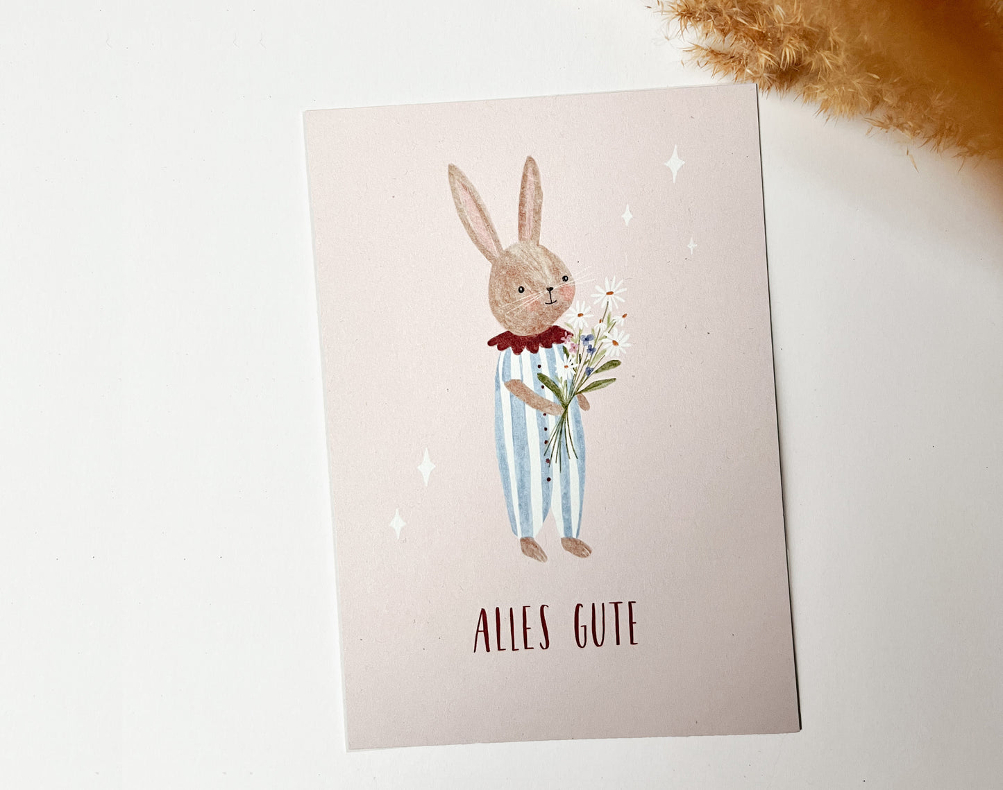 Karte Alles Gute Hase (Postkarte A6)