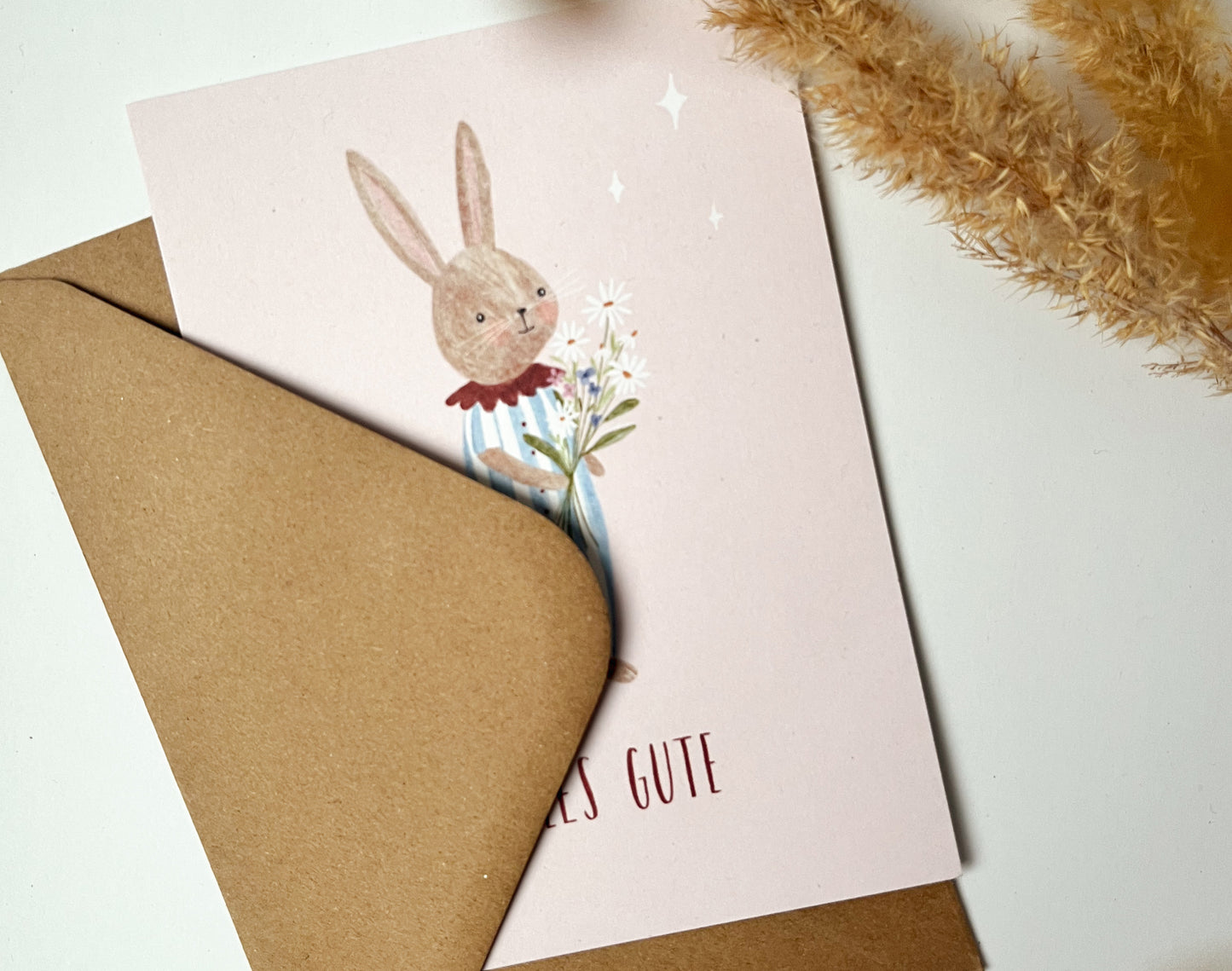 Karte Alles Gute Hase (Postkarte A6)